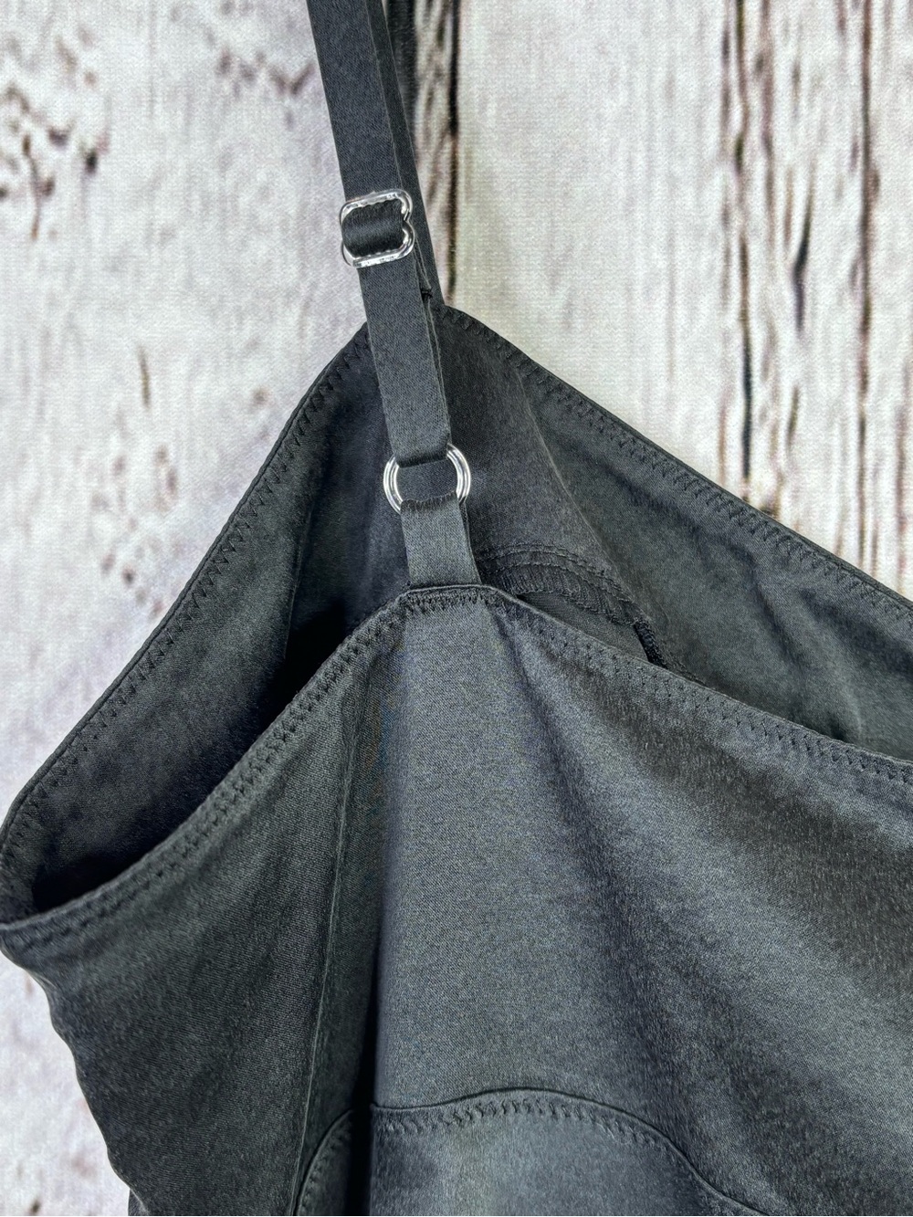 Express VINTAGE Y2K 2004 Black Silk Blend Cami Women’s Large Camisole Tank Top - Picture 7 of 15